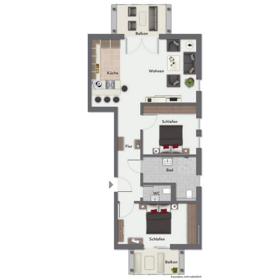 Strandvilla Meeresblick Wohnung 02 Больтенхаген Экстерьер фото